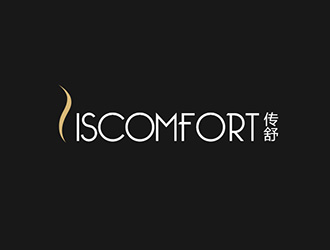 吴晓伟的ISCOMFORT/传舒高端内衣商标设计logo设计