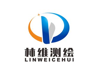王仁宁的林维测绘logo设计