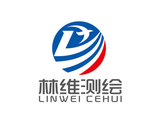 赵鹏的林维测绘logo设计