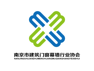 张俊的南京市建筑门窗幕墙行业协会logo设计