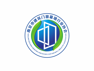 南京市建筑门窗幕墙行业协会logo设计