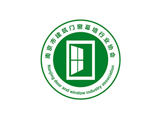 吴晓伟的南京市建筑门窗幕墙行业协会logo设计