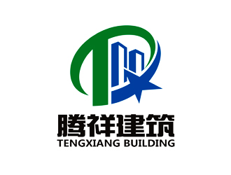 谭家强的（腾祥）建筑工程公司logo设计