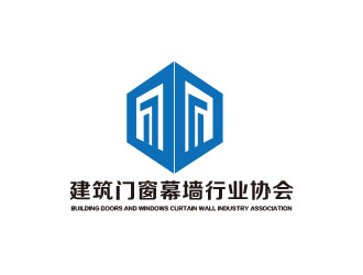 朱红娟的南京市建筑门窗幕墙行业协会logo设计