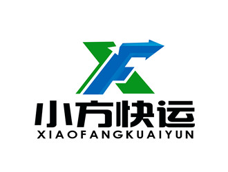 朱兵的小方快运logo设计