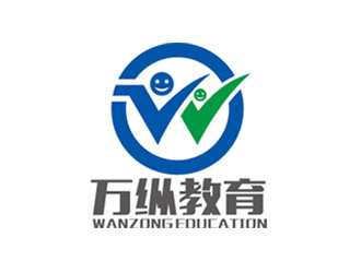 赵鹏的万纵教育logo设计