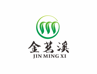 汤儒娟的茶叶商标设计山水元素logo设计