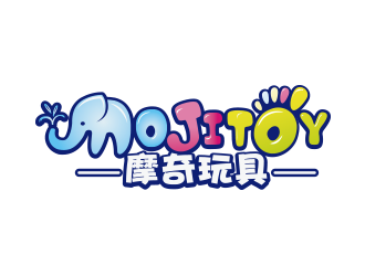 Moji toy 义乌摩奇玩具公司logologo设计