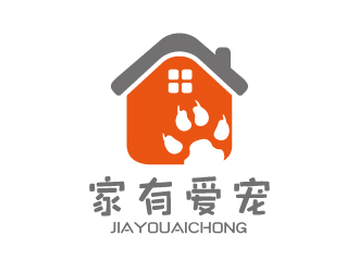 张俊的家有爱宠logo设计