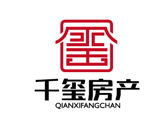 赵军的千玺房产公司logologo设计