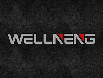 潘乐的WELLNENG进出口公司英文字体logo设计logo设计