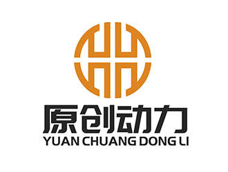 潘乐的中文线条字体设计－原创力知识产权logo设计