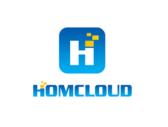 吴晓伟的HOMCLOUD智能家居产品logo设计logo设计