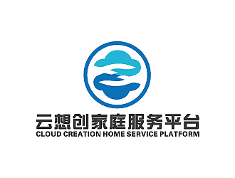 彭波的云想创家庭服务平台logo设计