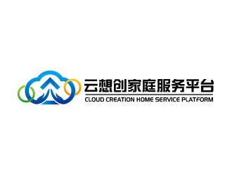 张俊的云想创家庭服务平台logo设计