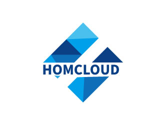 连杰的HOMCLOUD智能家居产品logo设计logo设计