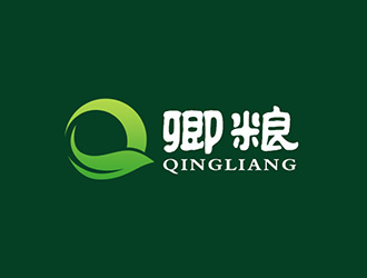 吴晓伟的卿粮健康食品商标logo设计