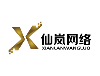 张俊的仙岚/陕西仙岚网络科技有限公司logo设计