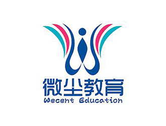 盛铭的微尘教育logo设计