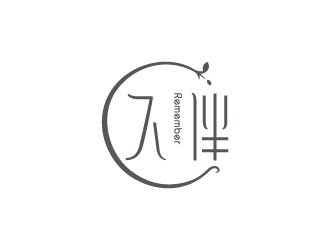 中文线条型－久伴杂货铺logologo设计