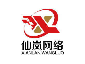 连杰的仙岚/陕西仙岚网络科技有限公司logo设计