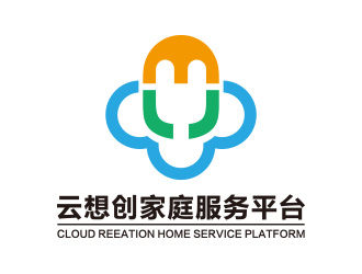向正军的云想创家庭服务平台logo设计