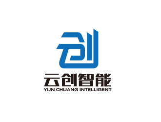 陈智江的云创智能云朵logologo设计