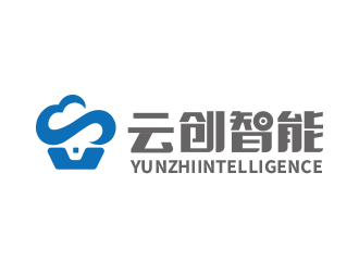 刘欢的云创智能云朵logologo设计