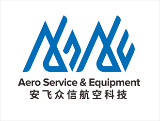 唐国强的北京安飞众信航空科技有限公司logo设计