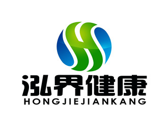 朱兵的泓界健康logo设计