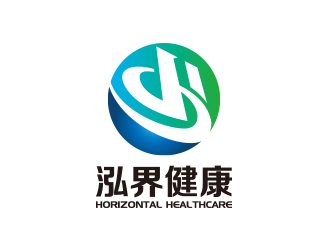 黄安悦的泓界健康logo设计
