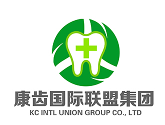 潘乐的康齿国际联盟logo设计