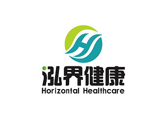 秦晓东的泓界健康logo设计