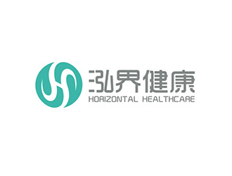 吴晓伟的泓界健康logo设计