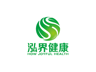 王涛的泓界健康logo设计