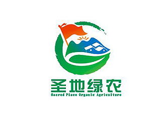圣地绿农logo设计