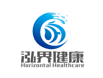 赵鹏的泓界健康logo设计