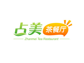 吴晓伟的占美茶餐厅logo设计logo设计