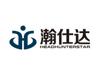 钟炬的瀚仕达 headhunterstar猎头公司标志设计logo设计