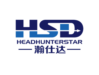 张俊的瀚仕达 headhunterstar猎头公司标志设计logo设计
