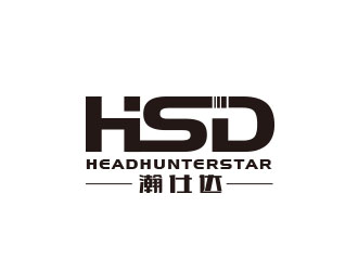 朱红娟的瀚仕达 headhunterstar猎头公司标志设计logo设计