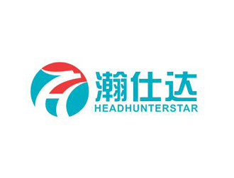 盛铭的瀚仕达 headhunterstar猎头公司标志设计logo设计