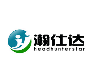 朱兵的瀚仕达 headhunterstar猎头公司标志设计logo设计