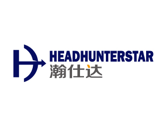 赵军的瀚仕达 headhunterstar猎头公司标志设计logo设计