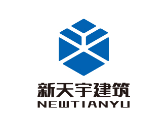 新天宇建筑工程有限公司(newtianyu)LOGO设计 - LOGO123