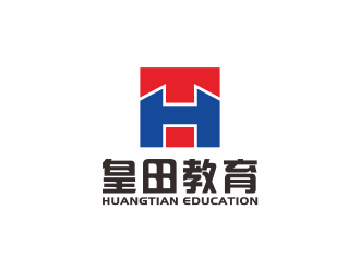 何嘉健的皇田教育机构标志设计logo设计