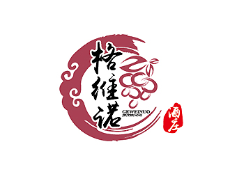 秦晓东的格维诺酒庄logo设计