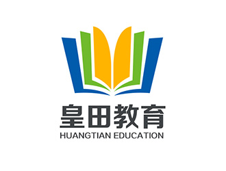 吴晓伟的皇田教育机构标志设计logo设计