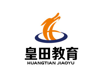 李贺的皇田教育机构标志设计logo设计