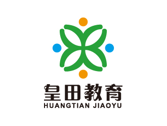 叶美宝的皇田教育机构标志设计logo设计